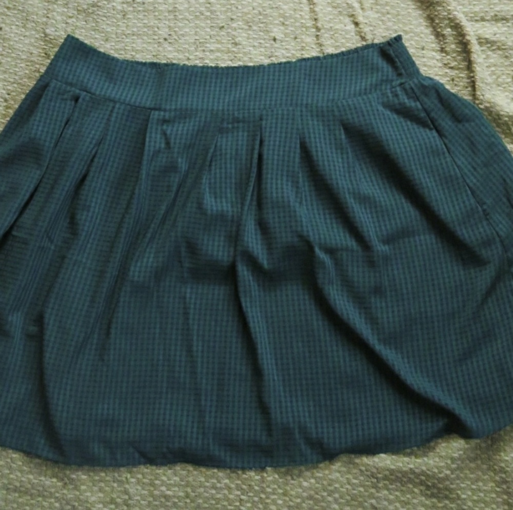 *SOLD* Plus size checkered skirt
